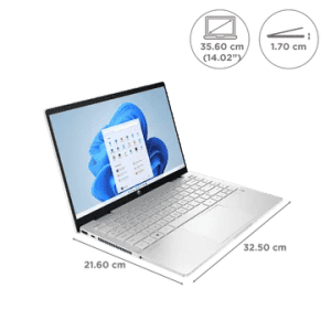 HP Pavilion x360 | Intel Core i5 13th Gen 1335U | 16 GB | 1 TB SSD | 14 Inch | Silver |  14-ek1010TU