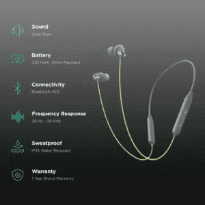 OnePlus Bullets Z2 Wireless Neckband | Jazz Green | E305A