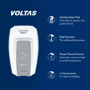 Voltas Insta+ Water Heater |  3 L | White