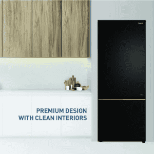 Panasonic Smart Inverter Frost-Free Double Door Bottom Mount Refrigerator | 401 L | 2 Star | NR-BK468BQKN