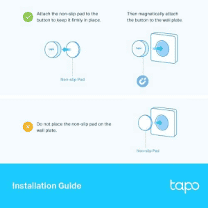 Tp-Link Tapo S200D Smart Remote Dimmer Switch | Multiple Ways Control | White