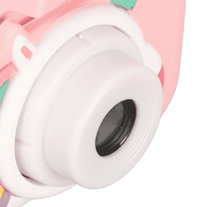 Childrens Fun Paw Camera | 40MP Kids Camera 2in IPS Screen with Front Rear Dual Camera | Fun Photography for Teens | Peach