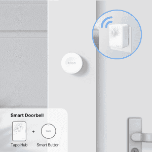 TP-Link Tapo Smart Button | Lighting Control Smart Doorbell Smart Switch | White