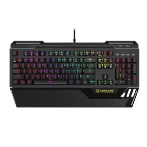 LAPCARE Champ Wired Gaming Keyboard | Spillproof | Black | LGK-108