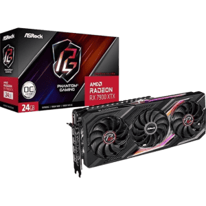 ASRock Radeon RX 7900 XTX Phantom Gaming 24GB OC Graphics Card