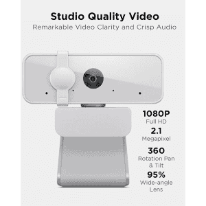 Lenovo 300 FHD WebCam | Flexible Mount | Cloud Grey
