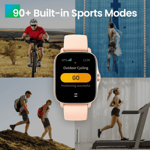 Amazfit GTS 2 Smartwatch | Ultra HD AMOLED Display | Black