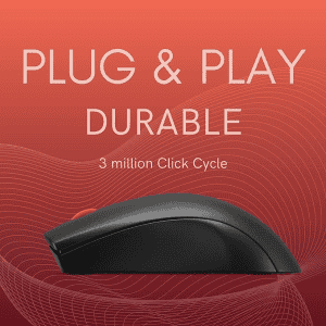 Lenovo 150 Wireless Mouse | Black
