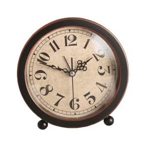 Quartez G51 Vintage Alarm Clock | Brown