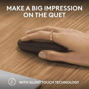 Logitech Pebble Bluetooth Wireless Mouse 2 | Tonal Graphite | M350s