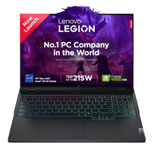 Lenovo Legion Pro 7 Gaming Laptop | Intel Core i9 14900HX  | 32GB | 1TB SSD | Nvidia RTX 4080 12GB | Black | 83DE001HIN
