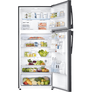 Samsung Frost Free Double Door Refrigerator | 530 L | 1 Star | Black Inox | RT56C637SBS/TL
