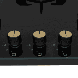 Faber MAXUS HT783 CRS BR CI AI Glass Top Automatic Hob | 3 Burner