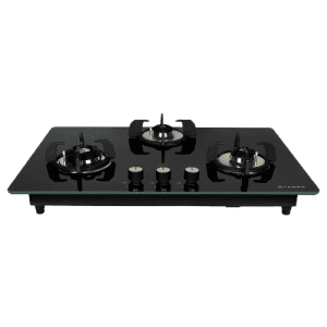 Faber MAXUS HT783 CRS BR CI AI Glass Top Automatic Hob | 3 Burner