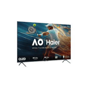 Haier QLED Smart Google TV | Far-Field & Local Dimming | 140 cm (55 inches) | 55S9QT