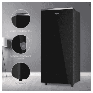 Whirlpool Direct Cool Single Door | 192 L | 3 Star | Crystal Black | 215 IMPRO GD PRM | 73304
