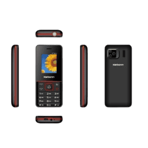 Karbonn K7 Mini Keypad Mobile | 1.8 inch | Black Red