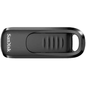 SanDisk Ultra Slider USB Type C Flash Drive | 64GB | Black