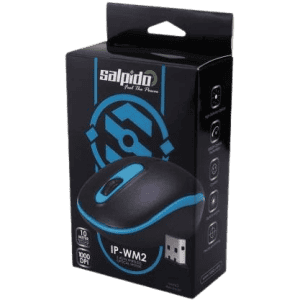 Salpido WM2 Wireless Optical Mouse | 2.4GHz | Red