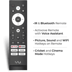 Vu GloLED Ultra HD 4K TV |  139 cm (55 Inch) | 55GLOLED25