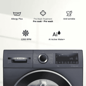 Bosch Fully Automatic Front Load Washing Machine | 10 kg | Dark Lake | WGA252ZPIN