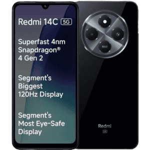 Redmi 14C 5G | 6 GB | 128 GB | Stargaze Black
