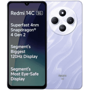 Redmi 14C 5G | 4 GB | 128 GB | Stardust Purple
