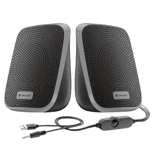 Lapcare Twiny 2 Computer Speaker | Grey | LUS-204