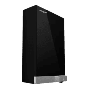 Aquaguard Slimtech Glass UV Storage Copper Water Purifier |  3L | Active Copper Zinc Booster | Black & Silver