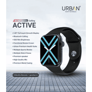 Urban Active 02 Smartwatch  | Black