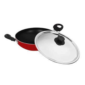 Pigeon Storm Aluminium Kadai | 200 IB | Red | SAP-14041