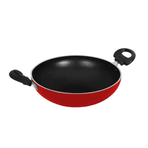 Pigeon Storm Aluminium Kadai | 200 IB | Red | SAP-14041