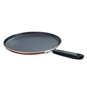 Prestige Omega Deluxe Aluminium Induction Base Non Stick Omni Tawa | 28 cm | Red