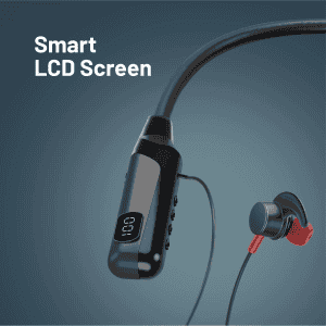 Promate Blend Bluetooth Wireless Neckband Earphones | Black