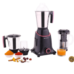 Wonderchef Select Mixer Grinder | 750W  | 4 Jar | Black
