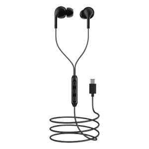 boAt Bassheads 100C Wired Earphones | Type C Jack | 10 mm Drivers | Black