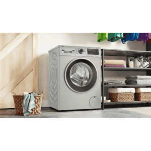 Bosch Fully Automatic Front Load Washing Machine | 10 kg | Silver inox | WGA254AXIN