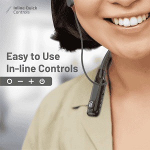 Promate Blend Bluetooth Wireless Neckband Earphones | Black