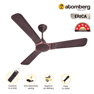 atomberg Erica Ceiling Fan | 1200mm | Umber Brown |  FG0237