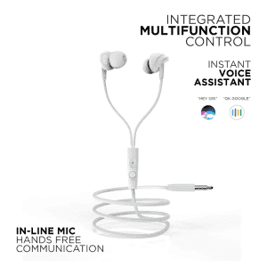 boAt BassHeads 100 Wired Headphones | White