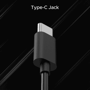 boAt Bassheads 100C Wired Earphones | Type C Jack | 10 mm Drivers | Black