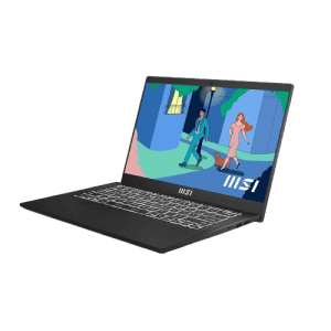 MSI Modern 14 Laptop | Intel i7 12th Gen 1255U | 16GB | 512GB | Classic Black | C12MO-1202IN