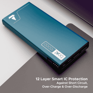 boAt Energyshroom Powerbank | 10000mAh | Steel Blue | PB300