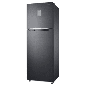 Samsung Double Door Refrigerator | Frost Free Convertible | 256 L | 2 Star | Luxe Black | RT30C3732BX/HL