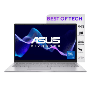ASUS Vivobook 15 Light Weight Laptop | Intel Core 5 120U | 16 GB | 512 GB SSD | 15.6 Inch | Cool Silver | X1504VAP-NJ541WS
