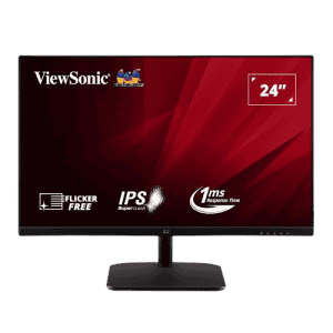 ViewSonic FHD IPS Monitor | 24 inch | Black | VA2432-MH