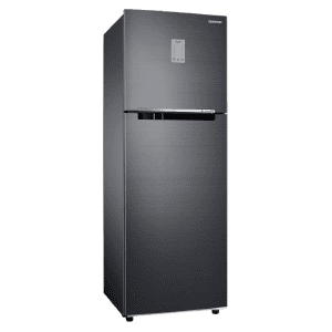 Samsung Double Door Refrigerator | Frost Free Convertible | 256 L | 2 Star | Luxe Black | RT30C3732BX/HL
