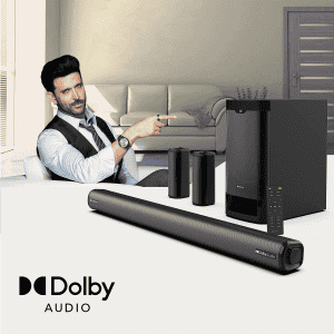 Zebronics Zoom Zeb-Juke Bar 9400 Pro | 525 W | 5.1 Channel | Black