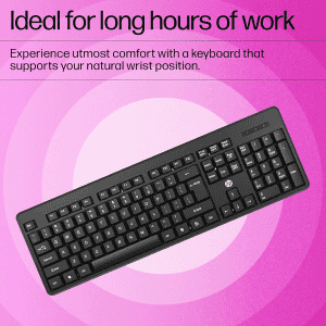 HP Wireless Keyboard | Black | K160