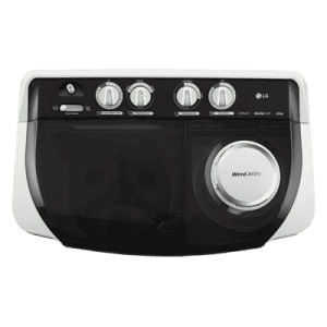 LG 8.5Kg Semi Automatic Top Load Washing Machine | Roller Jet Pulsator | Soak | Dark Grey | P8525SGAZ ADGQEIL